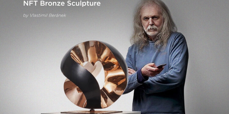 Blockchain Technology Breakthrough for Europe’s Esteemed Artist Vlastimil Beránek, To Debut World’s First Bronze Sculpture Fusion DOT Sold By Coinllectibles (COSG)